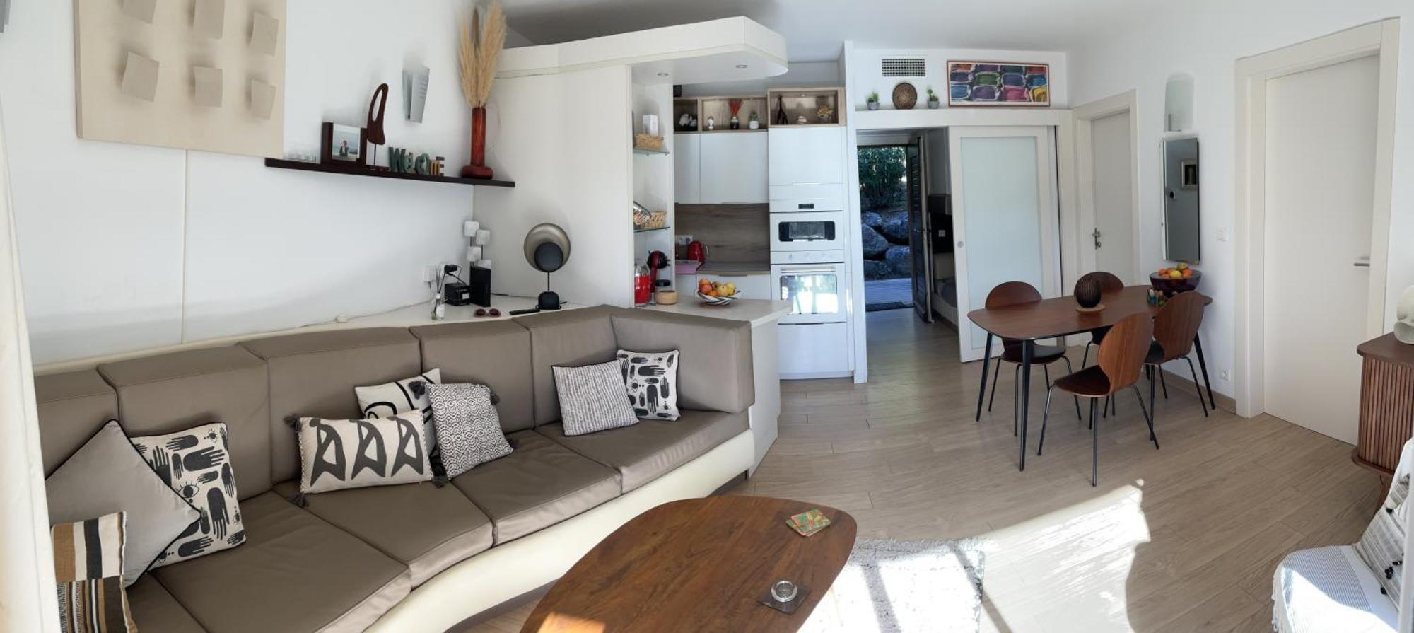Residence Cala Sultana -Baie Santa Giulia - Rez Jardin 1Ere Ligne Porto-Vecchio  Eksteriør billede